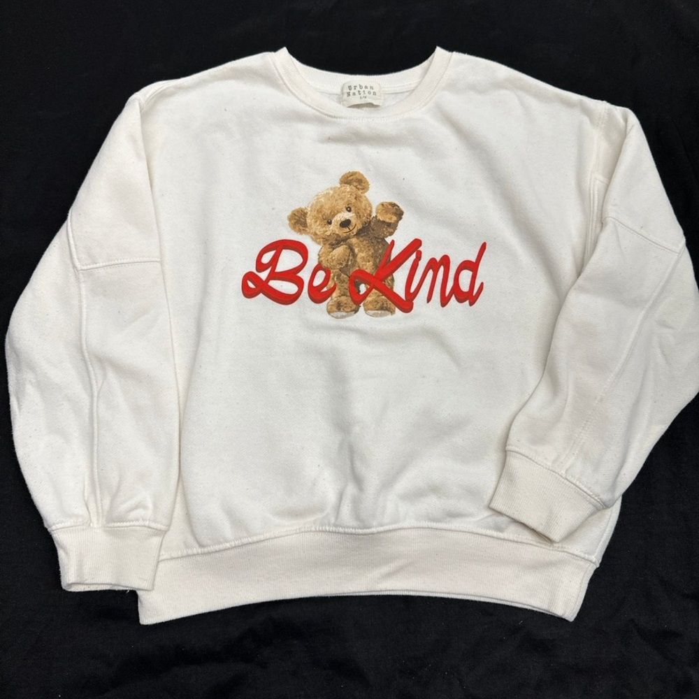 Kids pullover teddy sweater